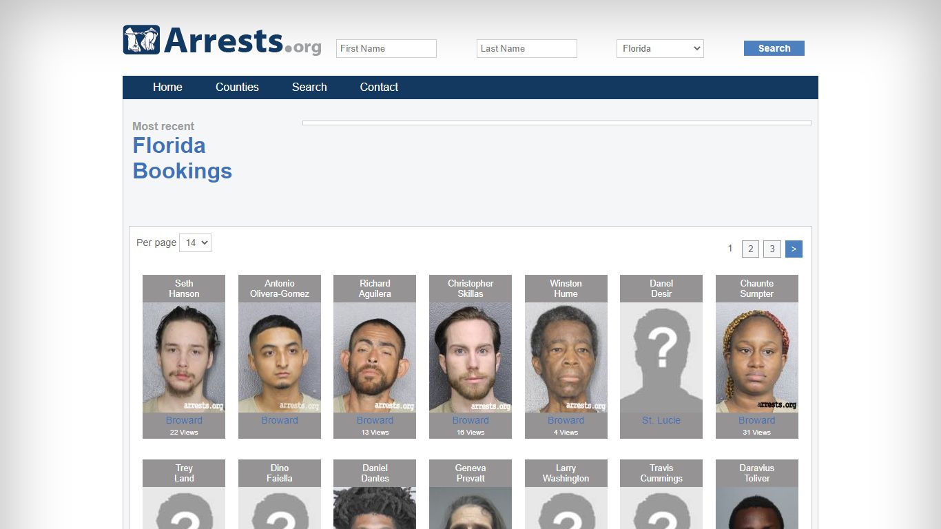 Dade County Arrests and Inmate Search